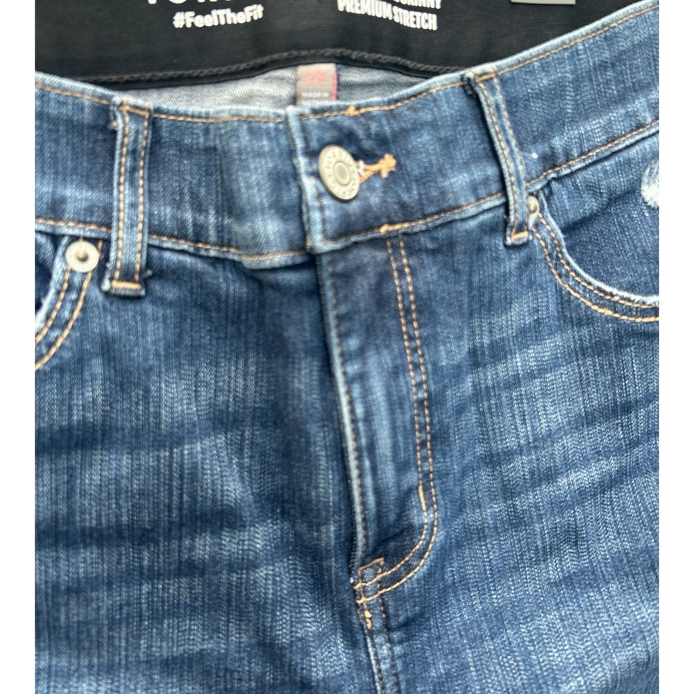 torrid Bombshell Distressed Skinny Jeans - Picture 3 of 9